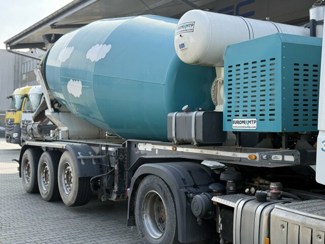 Betonmischer-Auflieger Euromix 12 m³ mit Motor - מערבל בטון סמיטרליילר: תמונה 1 Betonmischer-Auflieger Euromix 12 m³ mit Motor - מערבל בטון סמיטרליילר: תמונה 1
