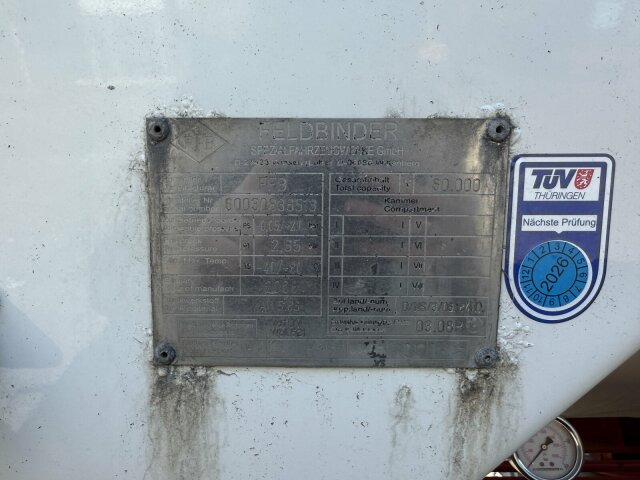 Feldbinder KIP 60.3 Silo 60.000 L 3 Achse ADR - סמיטריילר Silo: תמונה 5 Feldbinder KIP 60.3 Silo 60.000 L 3 Achse ADR - סמיטריילר Silo: תמונה 5