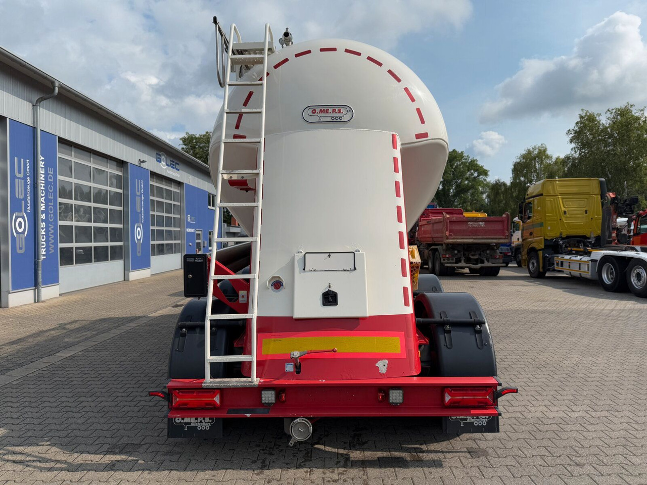 Feldbinder O.ME.P.S Silo Auflieger 27 m³ 3 Achs - סמיטריילר Silo: תמונה 4 Feldbinder O.ME.P.S Silo Auflieger 27 m³ 3 Achs - סמיטריילר Silo: תמונה 4