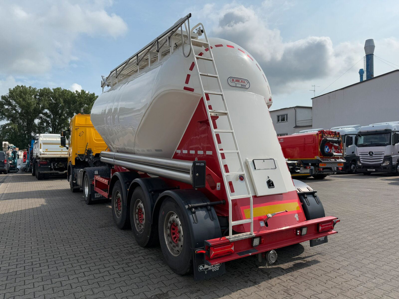 Feldbinder O.ME.P.S Silo Auflieger 27 m³ 3 Achs - סמיטריילר Silo: תמונה 5 Feldbinder O.ME.P.S Silo Auflieger 27 m³ 3 Achs - סמיטריילר Silo: תמונה 5