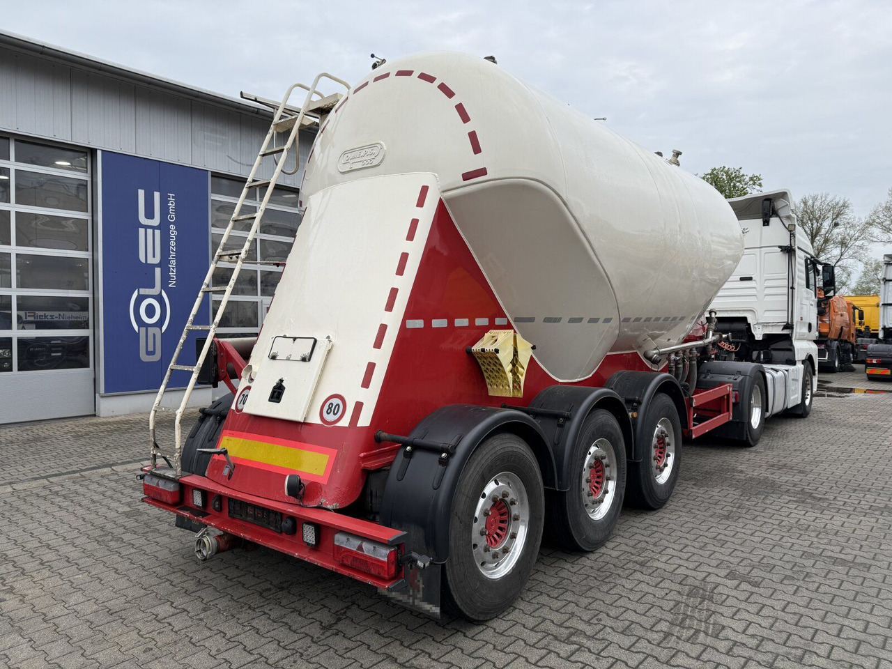 Feldbinder O.ME.P.S Silo Auflieger 39,3 Tonnen 3 Achs - סמיטריילר Silo: תמונה 3 Feldbinder O.ME.P.S Silo Auflieger 39,3 Tonnen 3 Achs - סמיטריילר Silo: תמונה 3