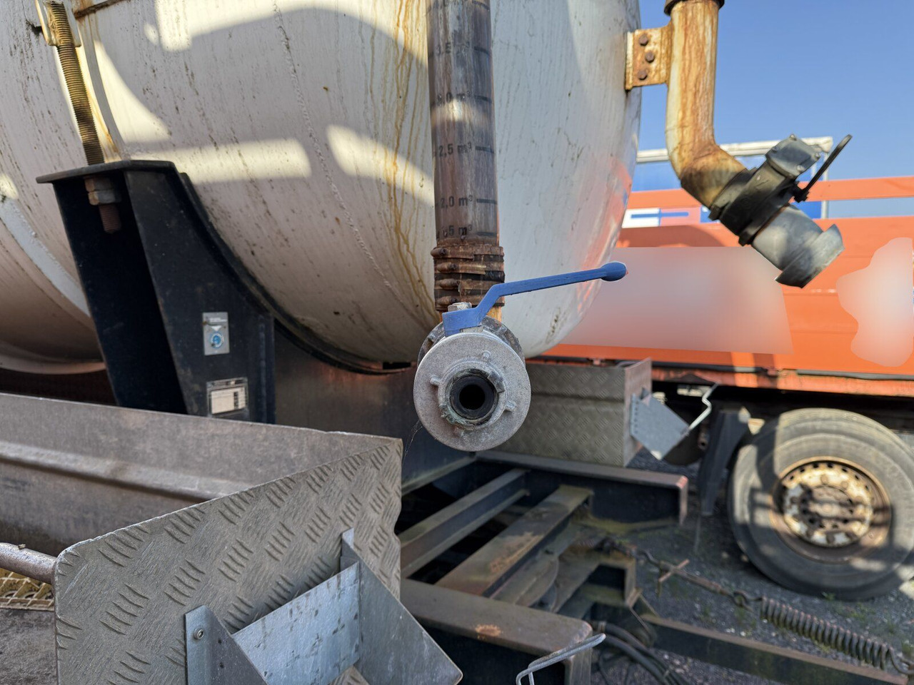 קרון נגרר עם מכל Hüffermann HSD181D Tankanhänger für nicht GGVS Güter: תמונה 9