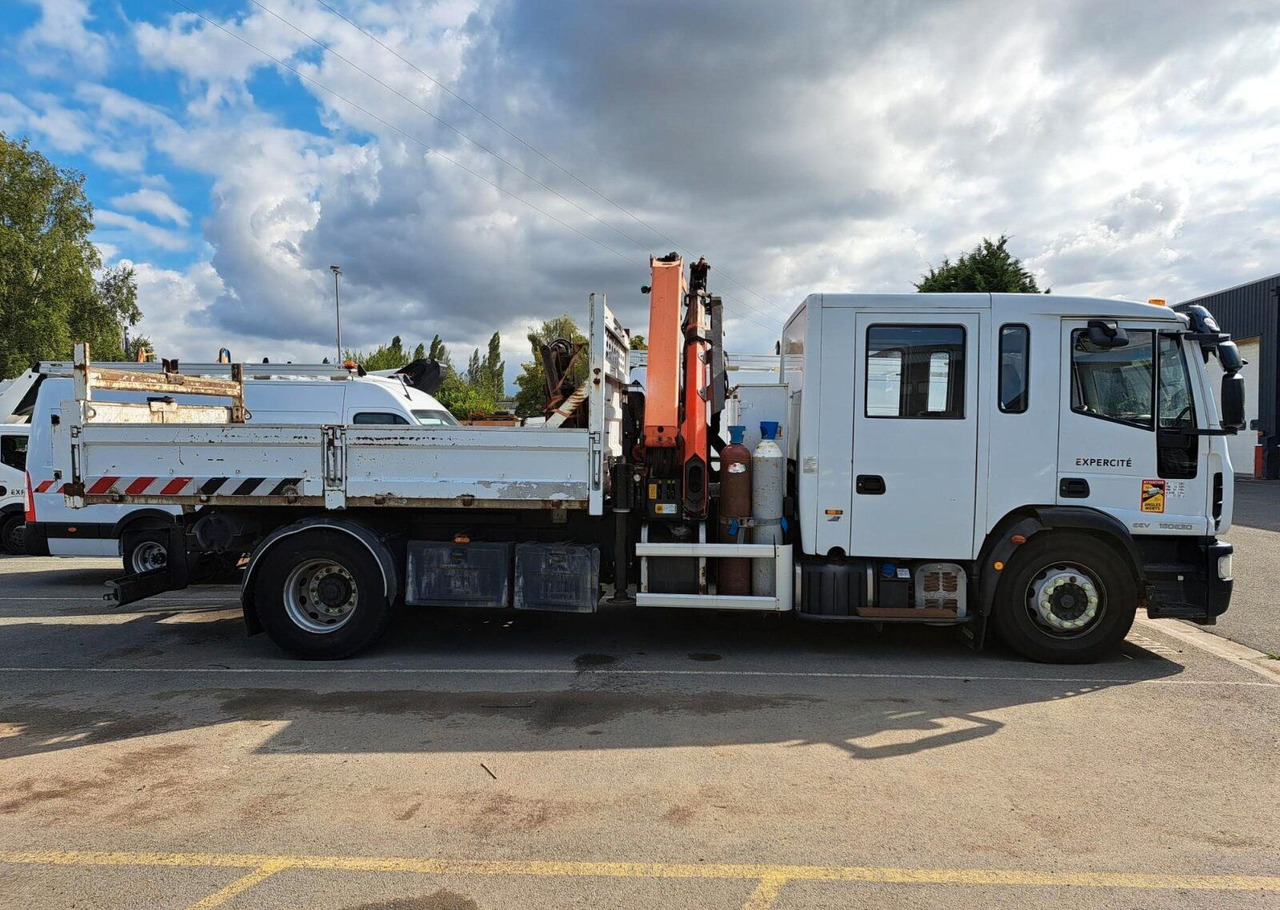 Iveco ML180E 4x2 DOKA Euro 5 Kipper Kran PK16001K-B - מזהיר, משאית מנוף: תמונה 1 Iveco ML180E 4x2 DOKA Euro 5 Kipper Kran PK16001K-B - מזהיר, משאית מנוף: תמונה 1