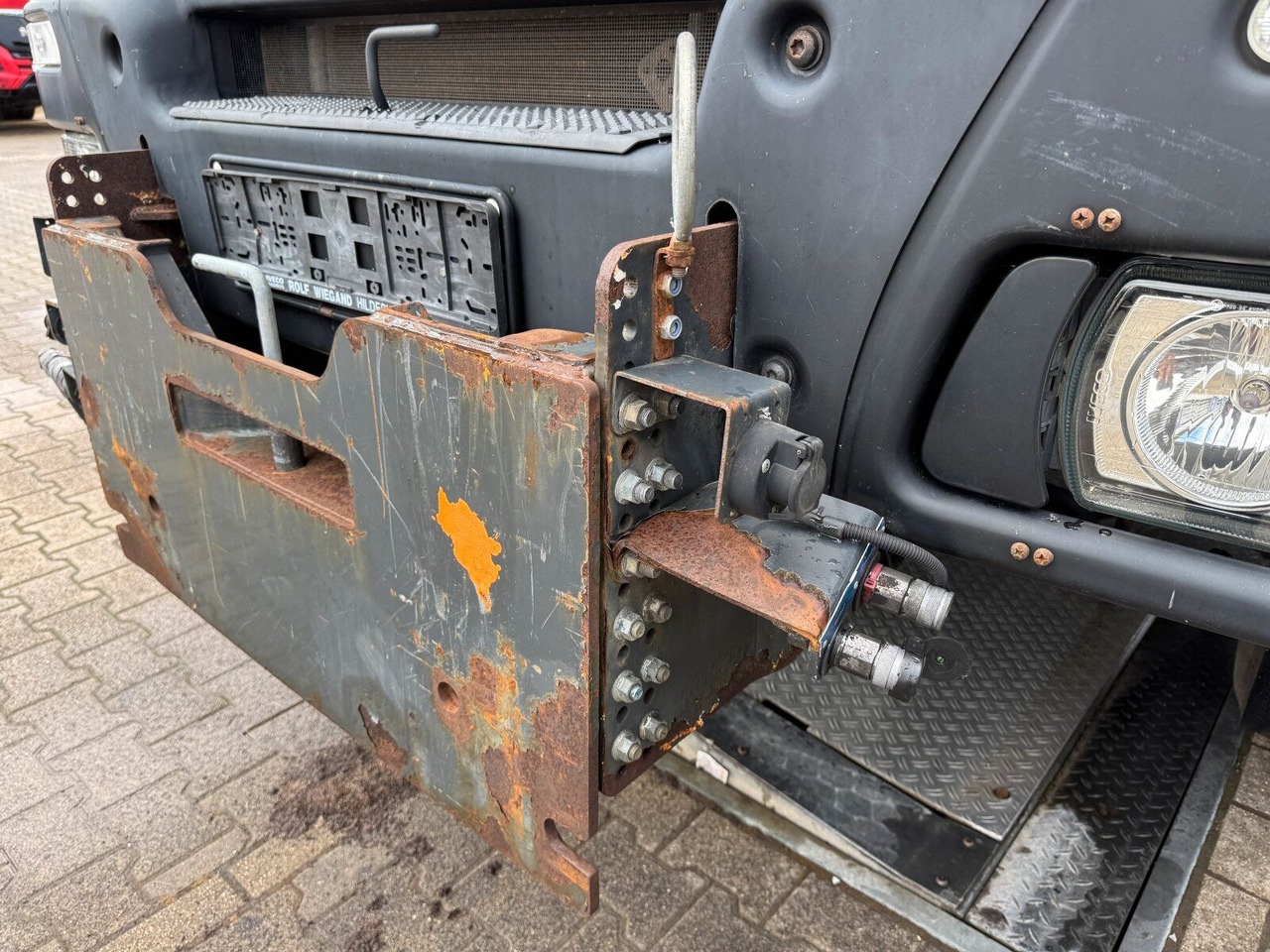 משאית מנוף Iveco TRAKKER Kipper Kran TEREX 85.2 Winterdienst: תמונה 24