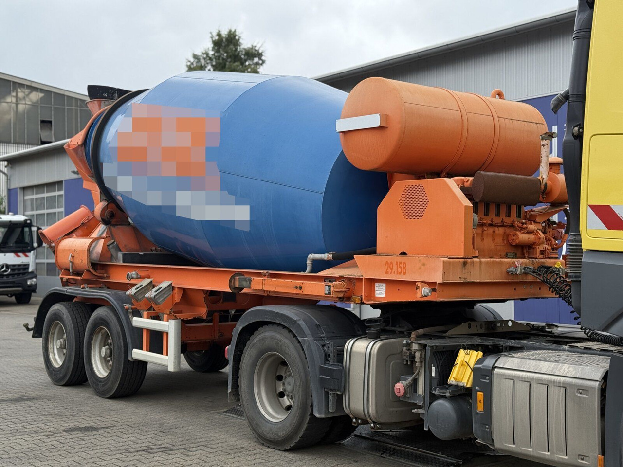 Kumlin SF33,5 BM 2 Achs Betonmischer Auflieger - סמיטריילר: תמונה 1 Kumlin SF33,5 BM 2 Achs Betonmischer Auflieger - סמיטריילר: תמונה 1