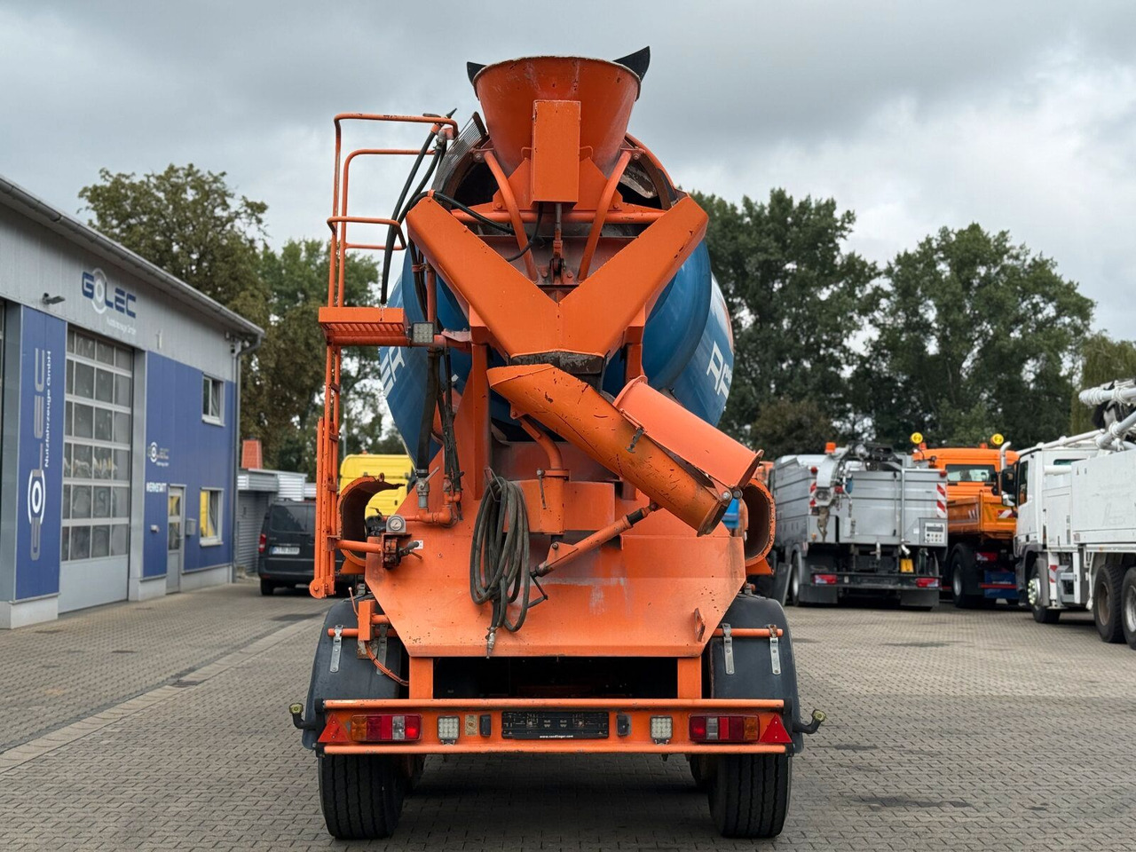 Kumlin SF33,5 BM 2 Achs Betonmischer Auflieger - סמיטריילר: תמונה 4 Kumlin SF33,5 BM 2 Achs Betonmischer Auflieger - סמיטריילר: תמונה 4
