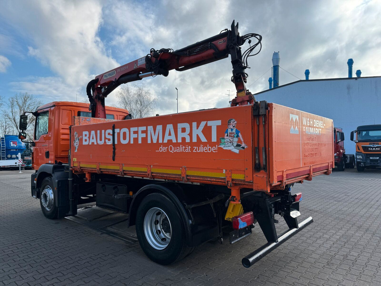 MAN TGM 18.340 4x2 Euro 6 Kipper Kran PK11001.K - משאית מנוף: תמונה 5 MAN TGM 18.340 4x2 Euro 6 Kipper Kran PK11001.K - משאית מנוף: תמונה 5