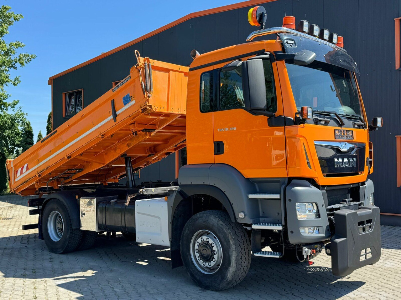 מזהיר MAN TGS 18.320 4x4 BL Euro 6 Kipper + Winterdienst: תמונה 17