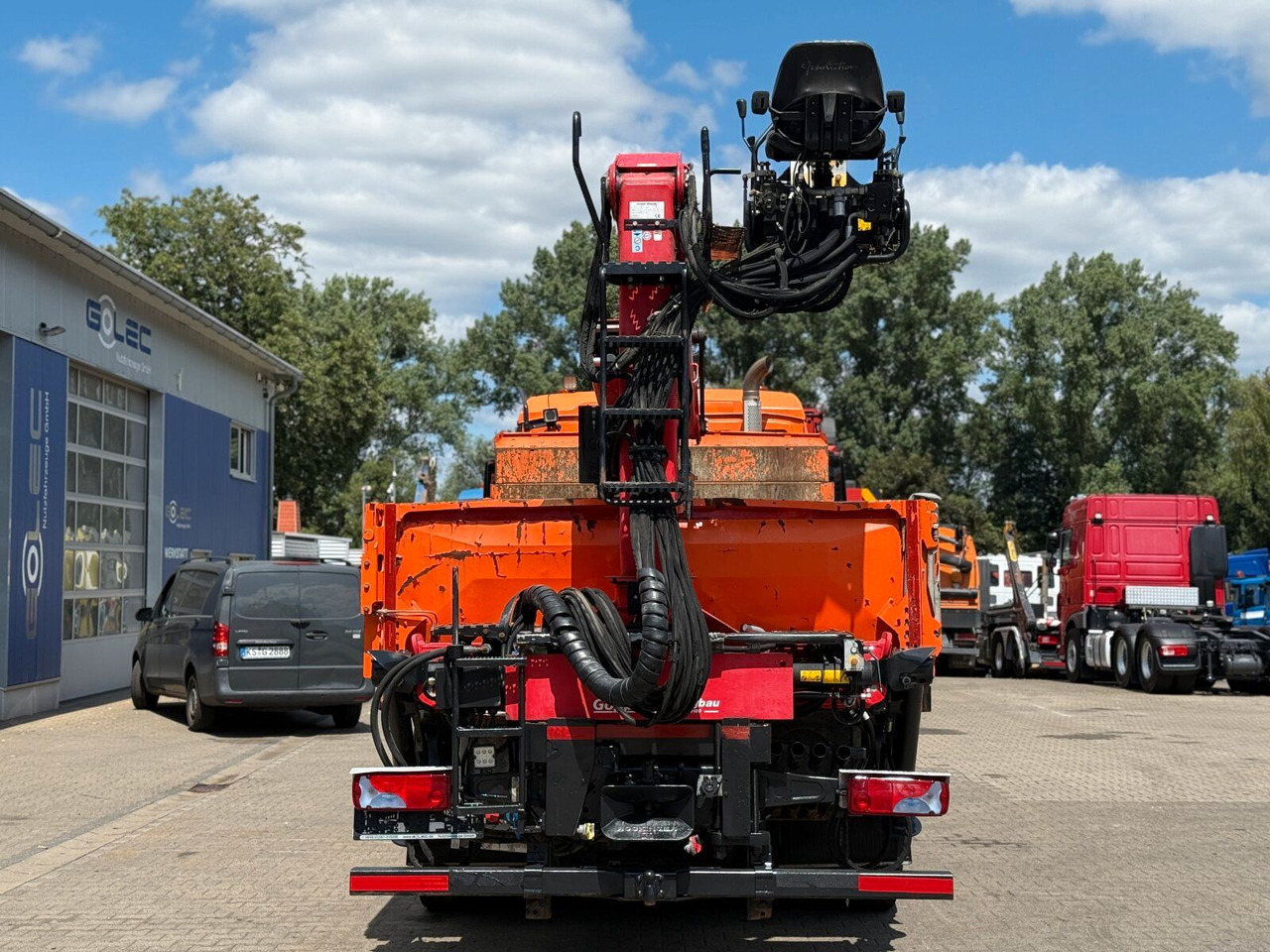 MAN TGS 18.400 4x2 Kipper Bordmatic Kran Palfinger - משאית מנוף: תמונה 4 MAN TGS 18.400 4x2 Kipper Bordmatic Kran Palfinger - משאית מנוף: תמונה 4