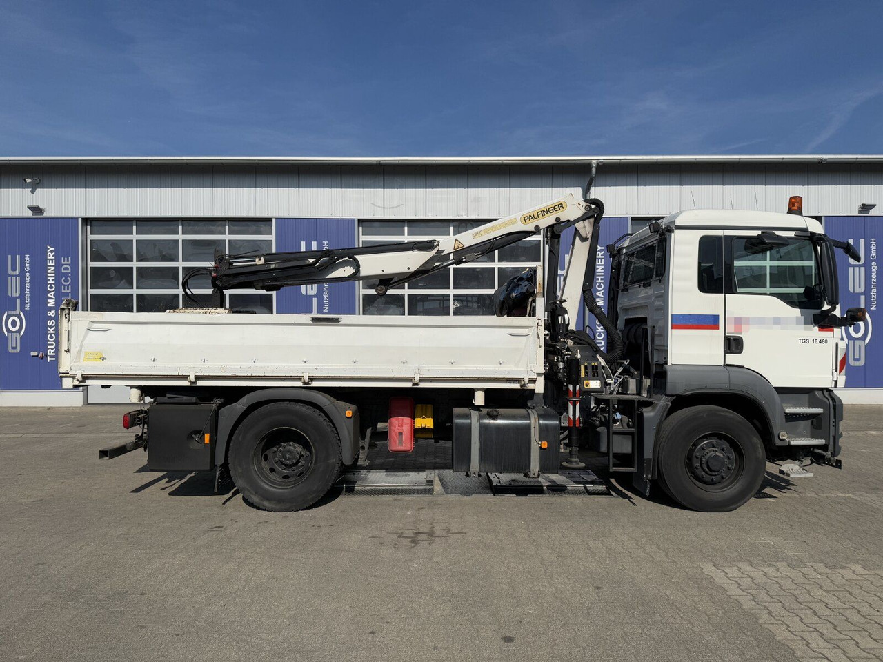MAN TGS 18.480 4x4H Winter. Kipper Kran PALFINGER 12 - משאית מנוף: תמונה 3 MAN TGS 18.480 4x4H Winter. Kipper Kran PALFINGER 12 - משאית מנוף: תמונה 3