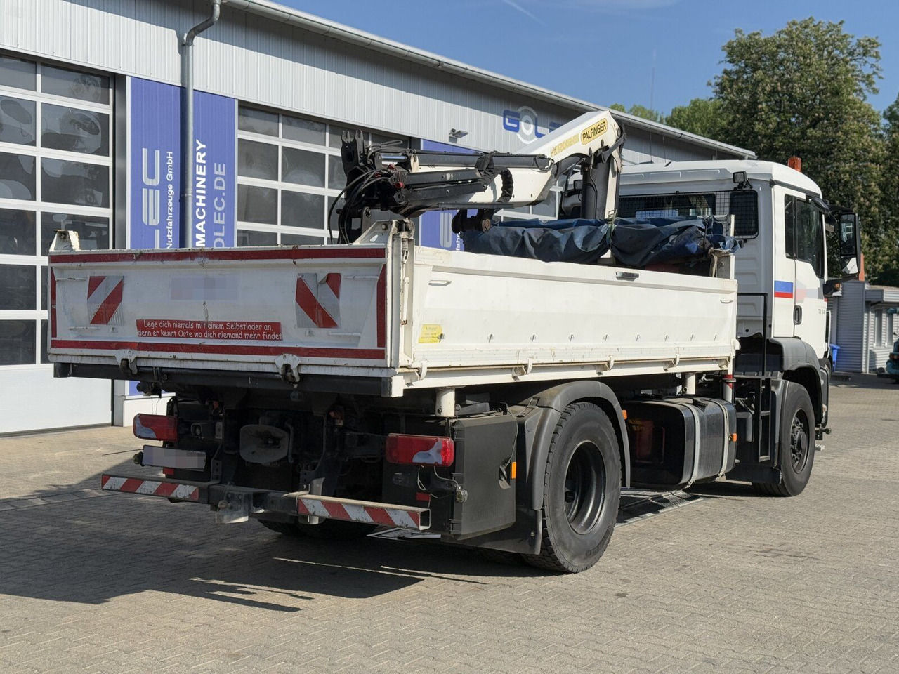 MAN TGS 18.480 4x4H Winter. Kipper Kran PALFINGER 12 - מזהיר, משאית מנוף: תמונה 5 MAN TGS 18.480 4x4H Winter. Kipper Kran PALFINGER 12 - מזהיר, משאית מנוף: תמונה 5