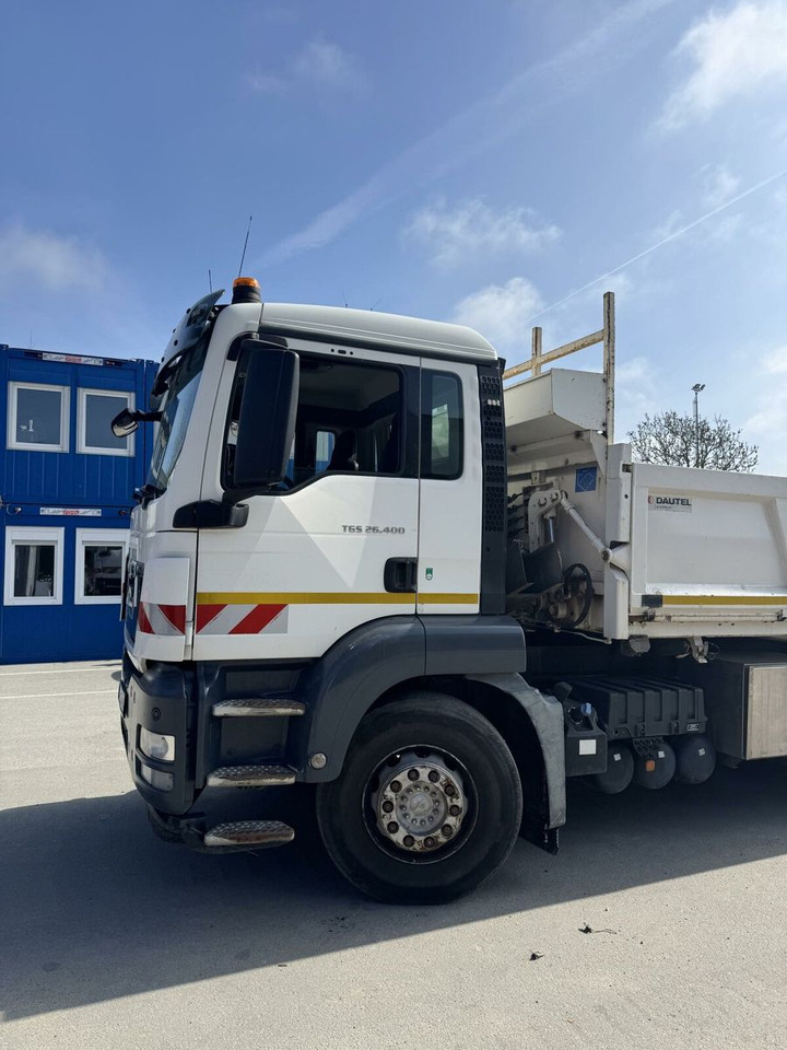 MAN TGS 26.400 6x2*4 Kipper Bordm. Kran ATLAS 172.3E - מזהיר, משאית מנוף: תמונה 2 MAN TGS 26.400 6x2*4 Kipper Bordm. Kran ATLAS 172.3E - מזהיר, משאית מנוף: תמונה 2