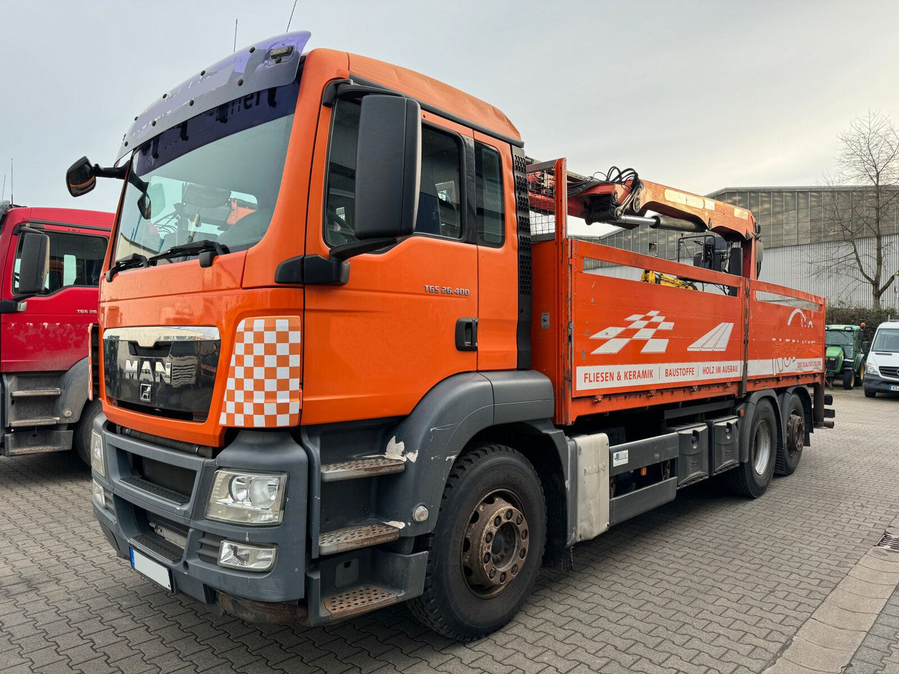 MAN TGS 26.400 6x2 Pritsche Kran Palfinger PK 18001L - משאית מנוף: תמונה 2 MAN TGS 26.400 6x2 Pritsche Kran Palfinger PK 18001L - משאית מנוף: תמונה 2