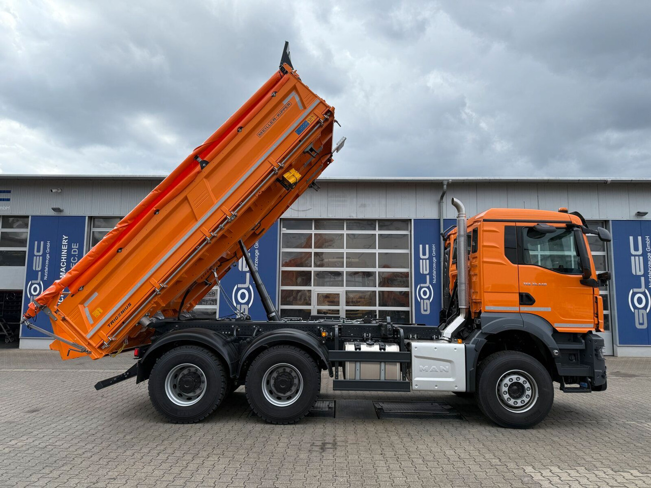 MAN TGS 33.440 6x4 Kipper MEILLER Bordmatik Frontpl. - מזהיר: תמונה 4 MAN TGS 33.440 6x4 Kipper MEILLER Bordmatik Frontpl. - מזהיר: תמונה 4