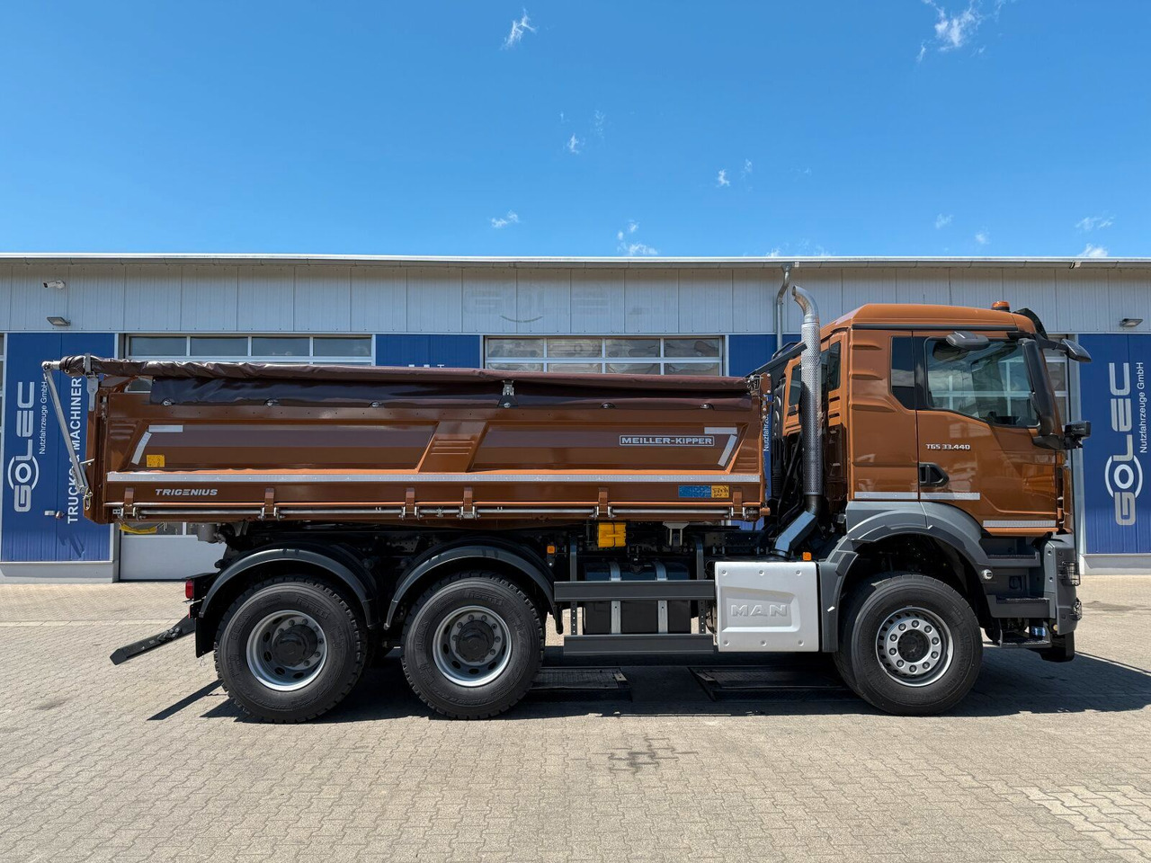 MAN TGS 33.440 6x4 Kipper MEILLER Bordmatik Frontpl. - מזהיר: תמונה 3 MAN TGS 33.440 6x4 Kipper MEILLER Bordmatik Frontpl. - מזהיר: תמונה 3