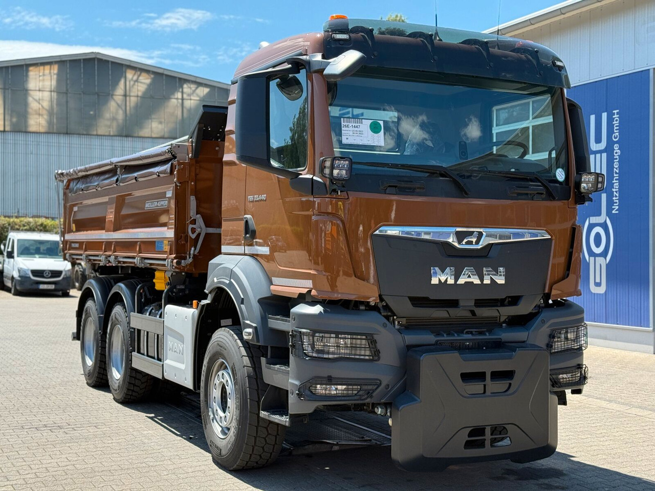 MAN TGS 33.440 6x4 Kipper MEILLER Bordmatik Frontpl. - מזהיר: תמונה 1 MAN TGS 33.440 6x4 Kipper MEILLER Bordmatik Frontpl. - מזהיר: תמונה 1