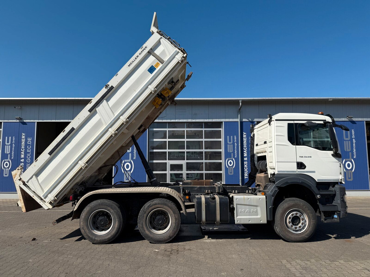 MAN TGS 33.510 6x4 Euro 6 MEILLER Kipper Bordmatic - מזהיר: תמונה 4 MAN TGS 33.510 6x4 Euro 6 MEILLER Kipper Bordmatic - מזהיר: תמונה 4