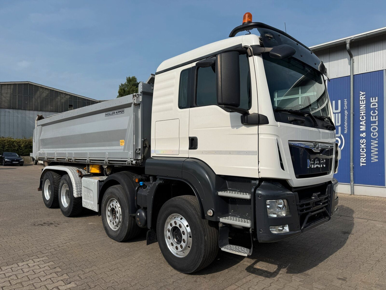 מזהיר MAN TGS 35.460 8x4 BL Kipper Meiller Bordmatik: תמונה 1