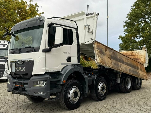 MAN TGS 35.470 8x4 BB Euro6 Meiller Kipper Bordmatik - מזהיר: תמונה 4 MAN TGS 35.470 8x4 BB Euro6 Meiller Kipper Bordmatik - מזהיר: תמונה 4