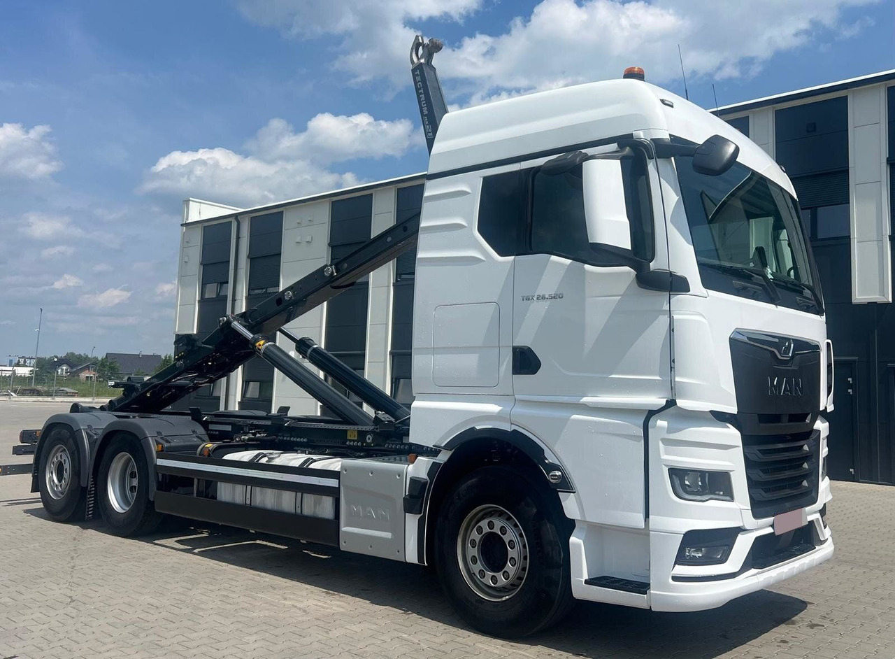 MAN TGX 26.520 6x2 Abrollkipper MEILLER RS 21.70 - משאית הרמת וו: תמונה 1 MAN TGX 26.520 6x2 Abrollkipper MEILLER RS 21.70 - משאית הרמת וו: תמונה 1