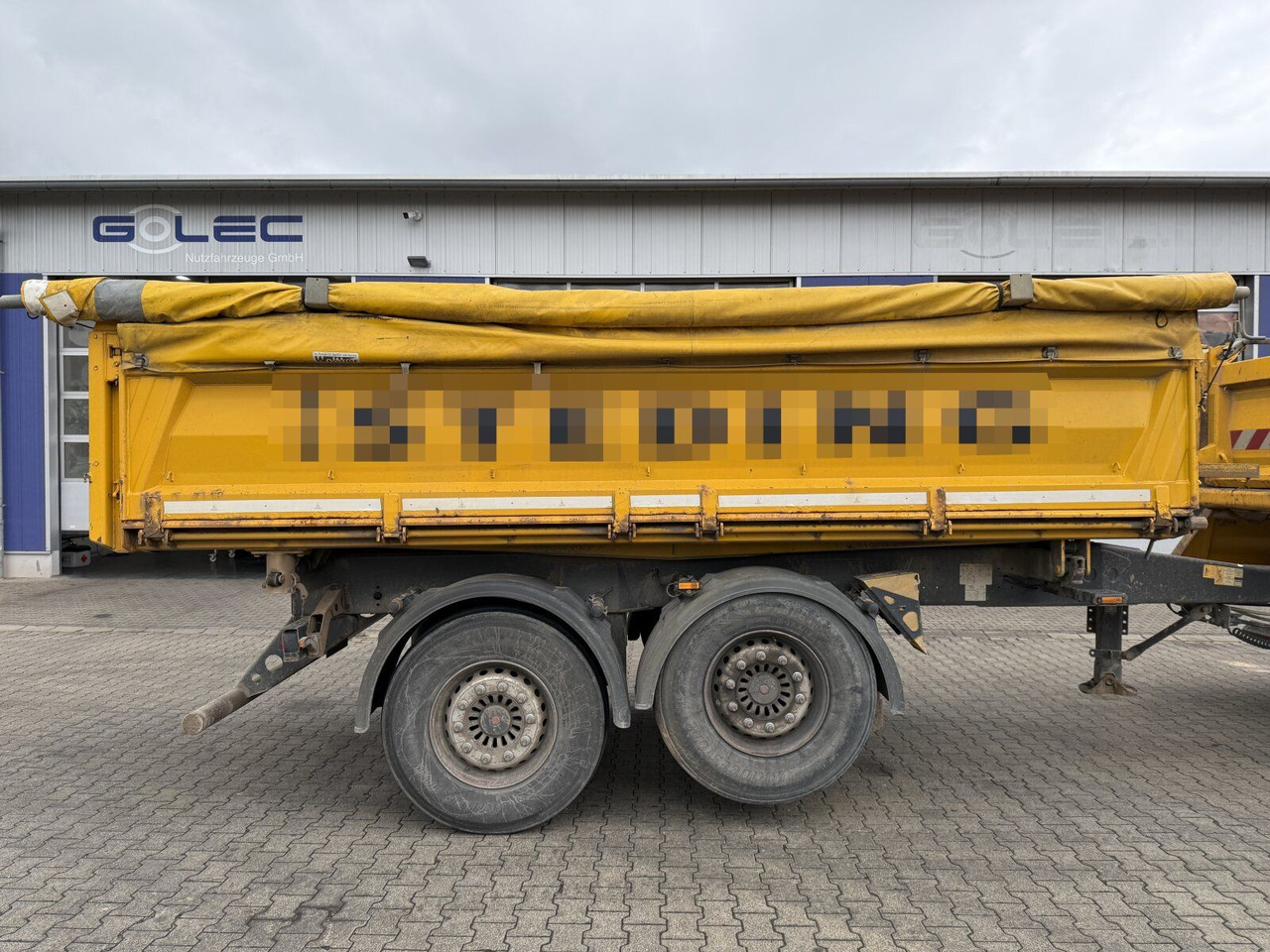 Meiller Anhänger TANDEM Dreiseitenkipper Liftachse - קרון נגרר עם מזהיר: תמונה 2 Meiller Anhänger TANDEM Dreiseitenkipper Liftachse - קרון נגרר עם מזהיר: תמונה 2