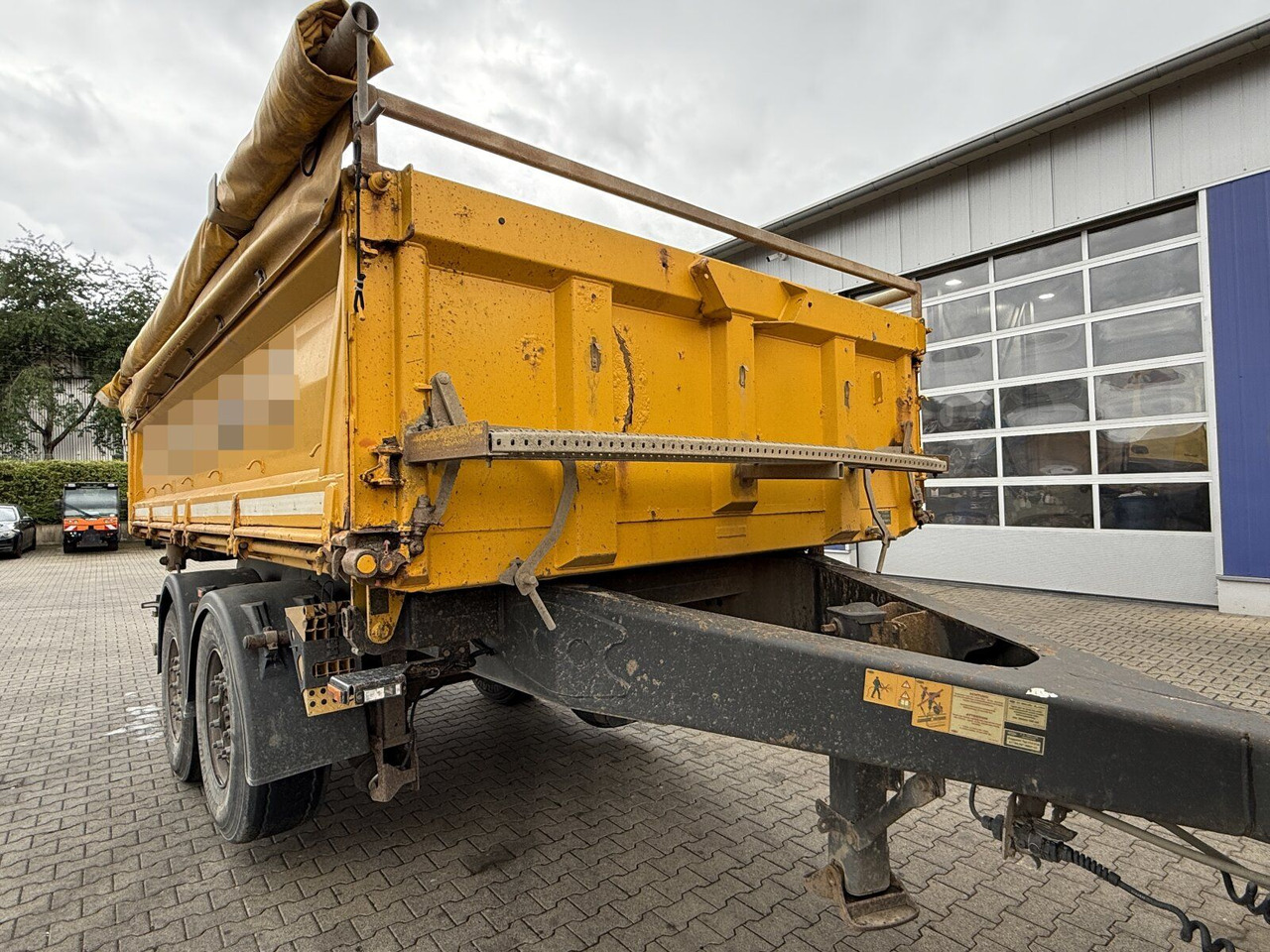 קרון נגרר עם מזהיר Meiller Anhänger TANDEM Dreiseitenkipper Liftachse: תמונה 9