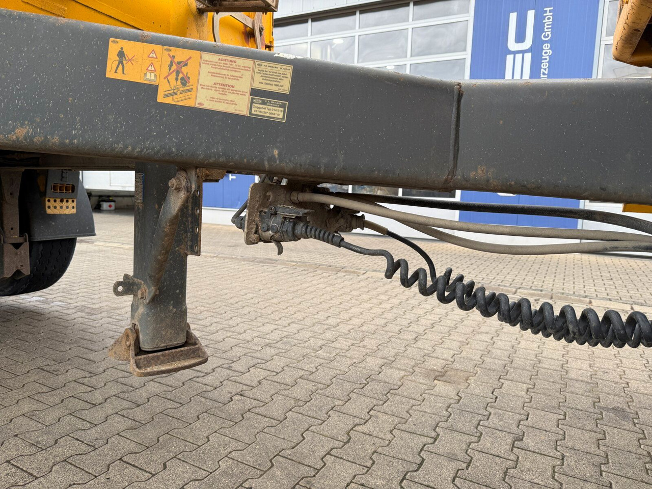 קרון נגרר עם מזהיר Meiller Anhänger TANDEM Dreiseitenkipper Liftachse: תמונה 11