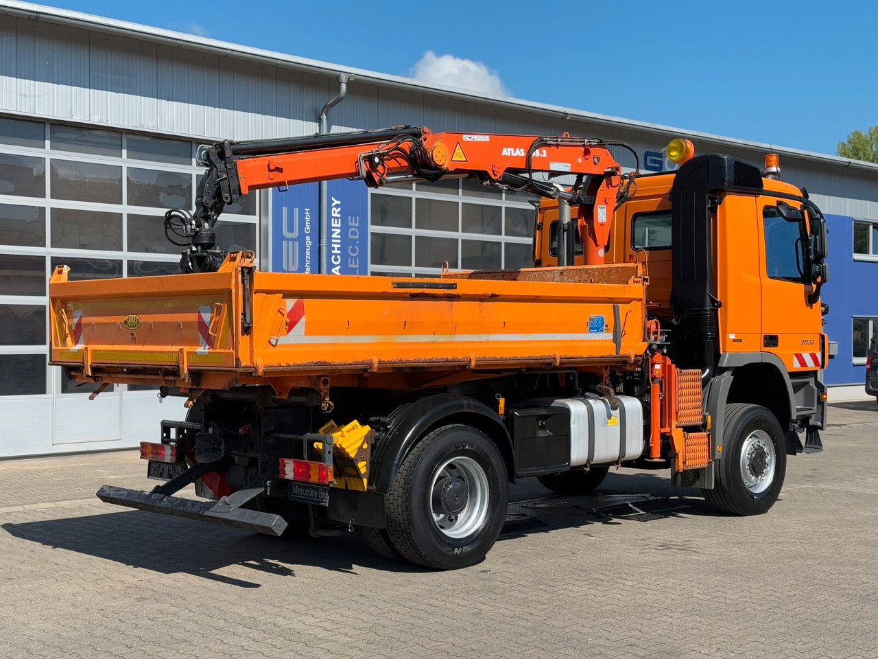 Mercedes-Benz ACTROS 2044 4x4 Kipper Kran ATLAS 65.2 A2L - משאית מנוף: תמונה 5 Mercedes-Benz ACTROS 2044 4x4 Kipper Kran ATLAS 65.2 A2L - משאית מנוף: תמונה 5