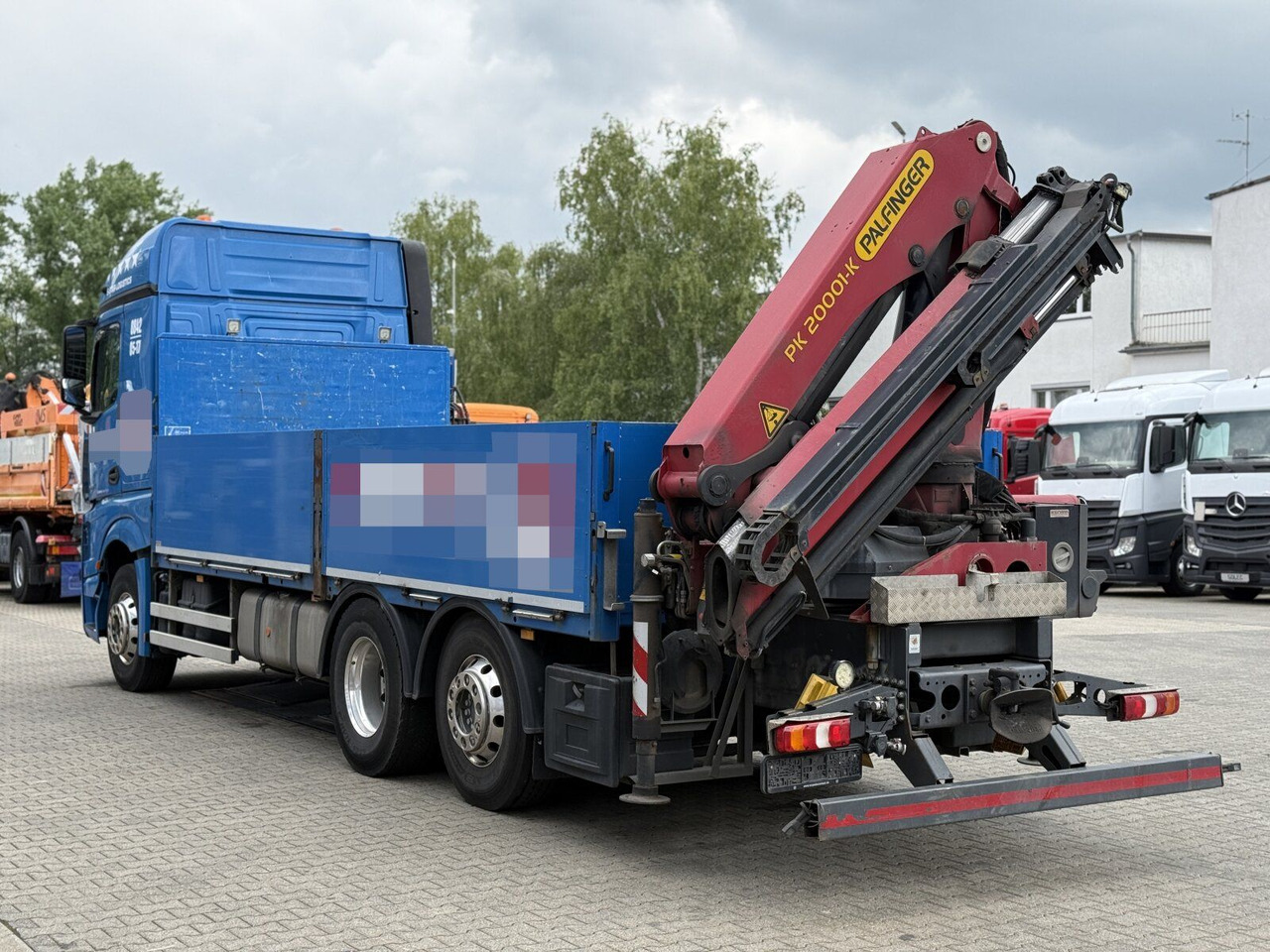 Mercedes-Benz ACTROS 2545 6x2 Pritsche Kran Palfinger PK20001K - משאית מנוף: תמונה 5 Mercedes-Benz ACTROS 2545 6x2 Pritsche Kran Palfinger PK20001K - משאית מנוף: תמונה 5