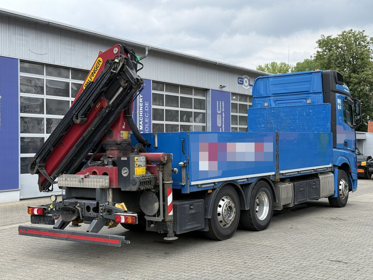 Mercedes-Benz ACTROS 2545 6x2 Pritsche Kran Palfinger PK20001K - משאית מנוף: תמונה 3 Mercedes-Benz ACTROS 2545 6x2 Pritsche Kran Palfinger PK20001K - משאית מנוף: תמונה 3