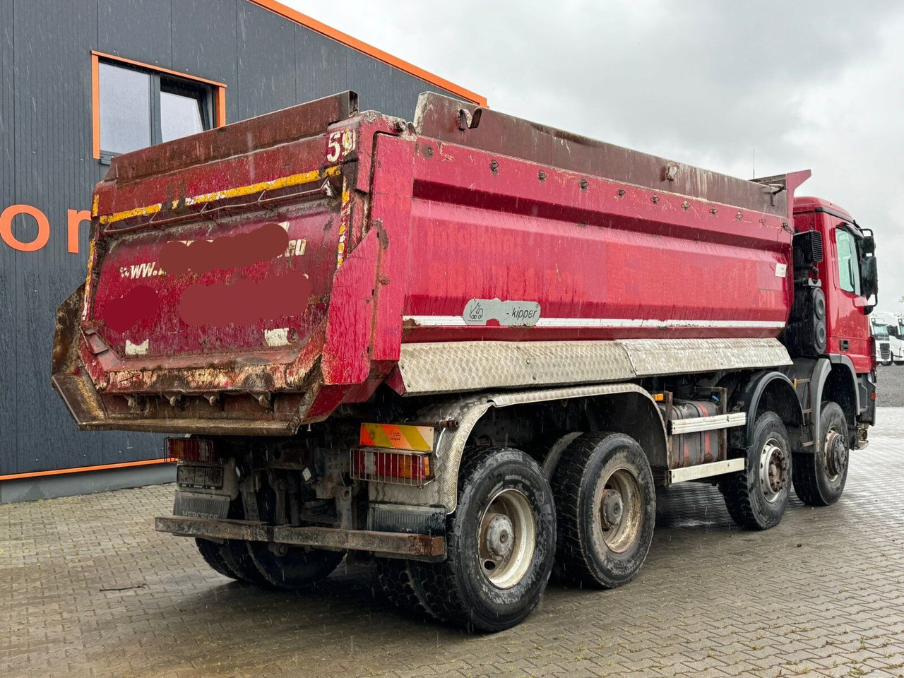 Mercedes-Benz ACTROS 4141 EURO4 8x6 Muldenkipper - מזהיר: תמונה 5 Mercedes-Benz ACTROS 4141 EURO4 8x6 Muldenkipper - מזהיר: תמונה 5