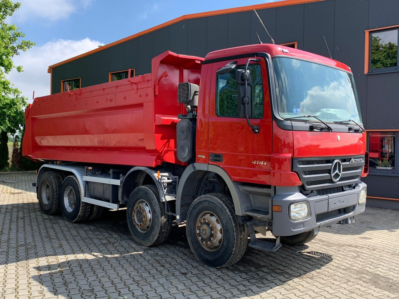 Mercedes-Benz ACTROS 4141 EURO4 8x8 Muldenkipper - מזהיר: תמונה 1 Mercedes-Benz ACTROS 4141 EURO4 8x8 Muldenkipper - מזהיר: תמונה 1