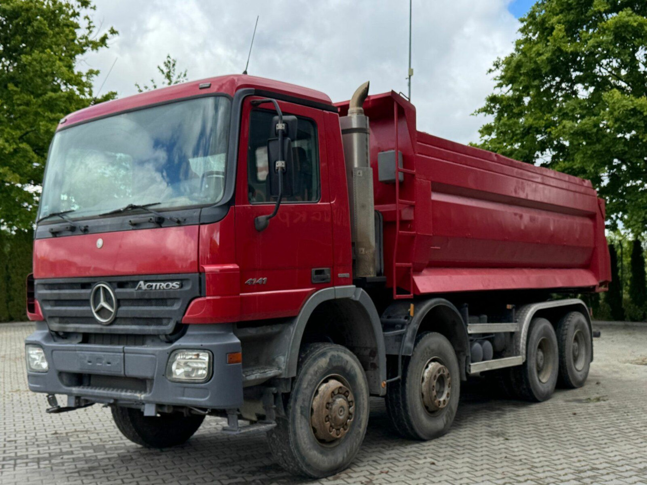 Mercedes-Benz ACTROS 4141 EURO4 8x8 Muldenkipper - מזהיר: תמונה 2 Mercedes-Benz ACTROS 4141 EURO4 8x8 Muldenkipper - מזהיר: תמונה 2