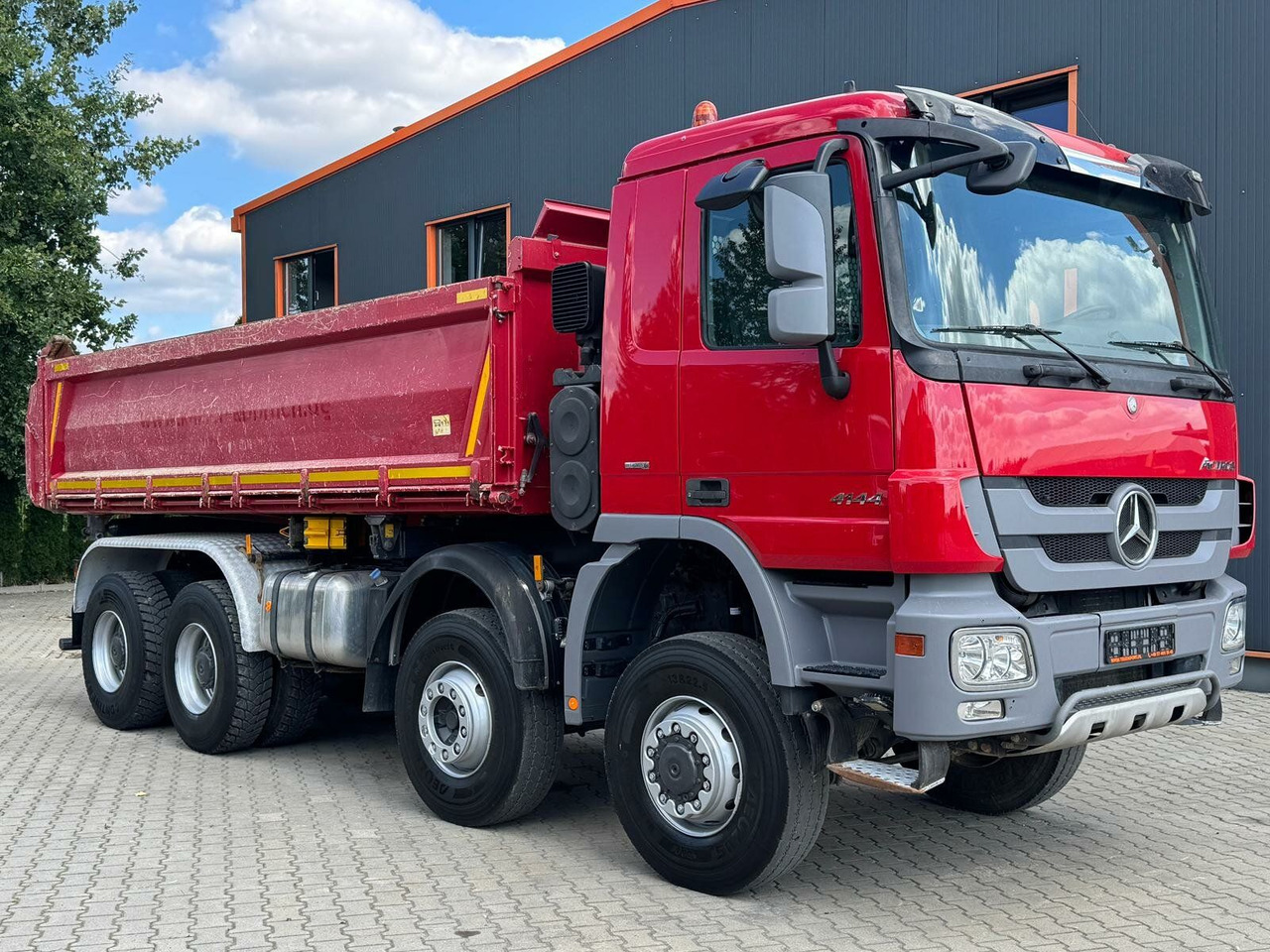 Mercedes-Benz ACTROS 4144 8x6 EURO5 Kipper mit Bordmatik - מזהיר: תמונה 2 Mercedes-Benz ACTROS 4144 8x6 EURO5 Kipper mit Bordmatik - מזהיר: תמונה 2