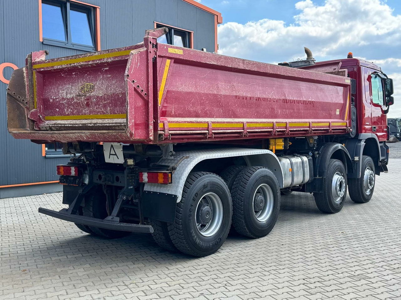 Mercedes-Benz ACTROS 4144 8x6 EURO5 Kipper mit Bordmatik - מזהיר: תמונה 5 Mercedes-Benz ACTROS 4144 8x6 EURO5 Kipper mit Bordmatik - מזהיר: תמונה 5