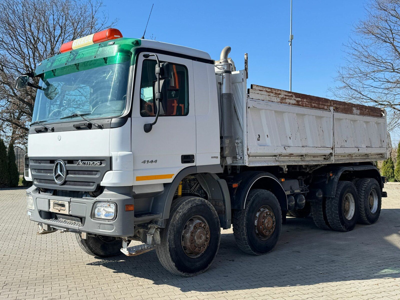 Mercedes-Benz ACTROS 4144 8x8 EURO4 DSK Meiller - מזהיר: תמונה 2 Mercedes-Benz ACTROS 4144 8x8 EURO4 DSK Meiller - מזהיר: תמונה 2