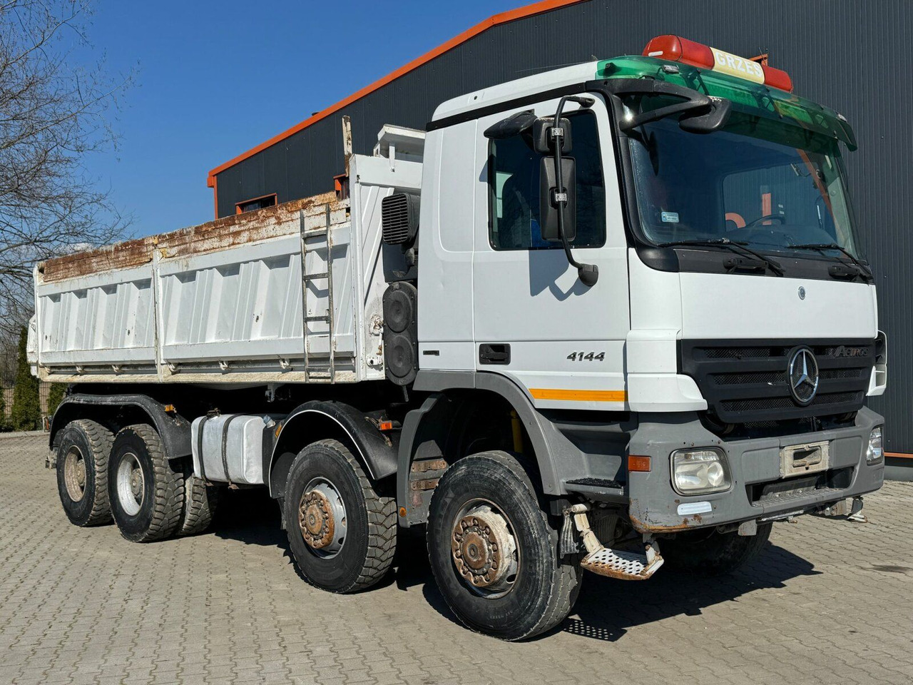 Mercedes-Benz ACTROS 4144 8x8 EURO4 DSK Meiller - מזהיר: תמונה 1 Mercedes-Benz ACTROS 4144 8x8 EURO4 DSK Meiller - מזהיר: תמונה 1