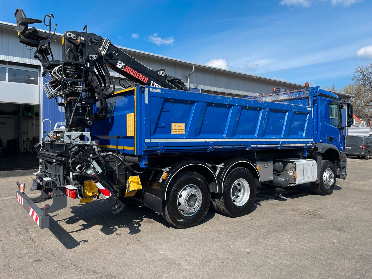 Mercedes-Benz AROCS 2536 6x2*4 Kipper Kran HIAB - מזהיר, משאית מנוף: תמונה 3 Mercedes-Benz AROCS 2536 6x2*4 Kipper Kran HIAB - מזהיר, משאית מנוף: תמונה 3