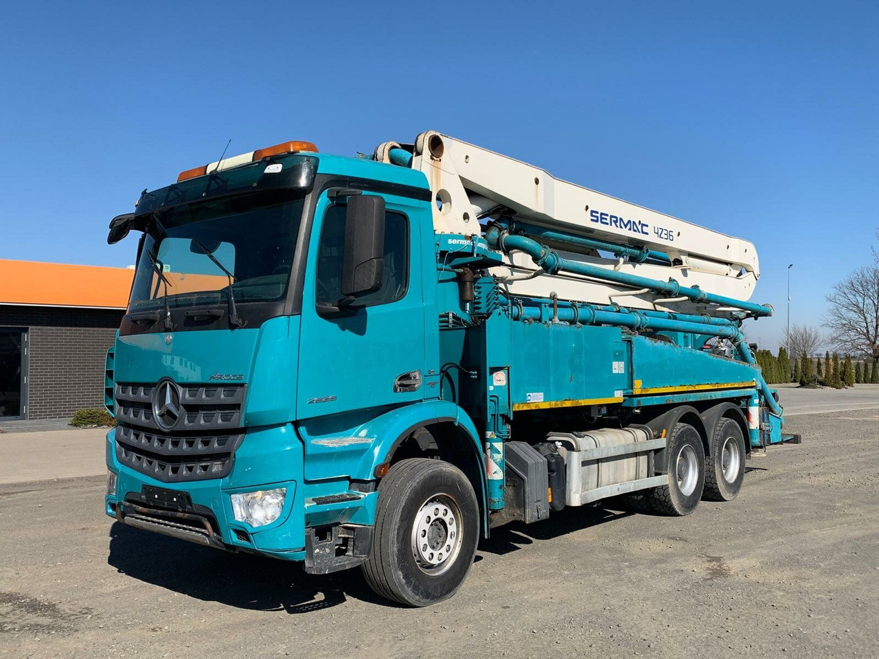 Mercedes-Benz AROCS 2636 6x4 Euro 6 Betonpumpe SERMAC 4Z36 - משאית משאבת בטון: תמונה 1 Mercedes-Benz AROCS 2636 6x4 Euro 6 Betonpumpe SERMAC 4Z36 - משאית משאבת בטון: תמונה 1