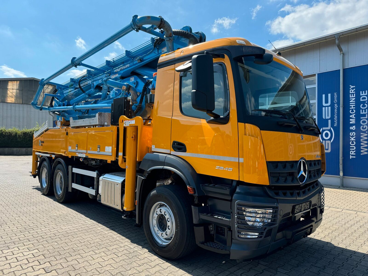 Mercedes-Benz AROCS 2646 6x4 Euro 6 Betonpumpe Schwing S 38 SX - משאית משאבת בטון: תמונה 1 Mercedes-Benz AROCS 2646 6x4 Euro 6 Betonpumpe Schwing S 38 SX - משאית משאבת בטון: תמונה 1