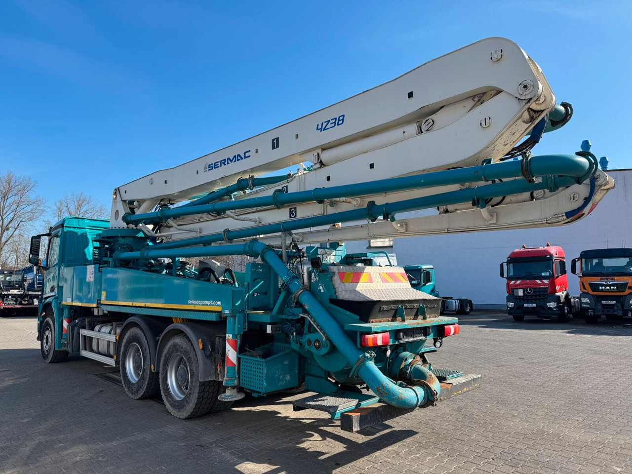 Mercedes-Benz AROCS 2836 6x4 Euro 6 Betonpumpe SERMAC 4Z38 - משאית משאבת בטון: תמונה 5 Mercedes-Benz AROCS 2836 6x4 Euro 6 Betonpumpe SERMAC 4Z38 - משאית משאבת בטון: תמונה 5