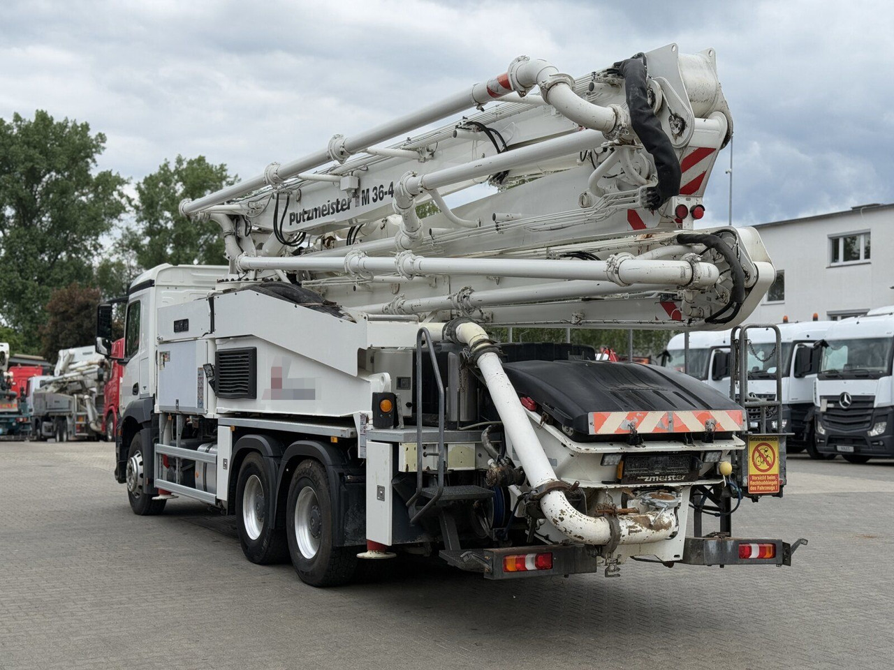Mercedes-Benz AROCS 2840 6x4 Betonp. Putzmeister BSF36-4.16HLS - משאית משאבת בטון: תמונה 5 Mercedes-Benz AROCS 2840 6x4 Betonp. Putzmeister BSF36-4.16HLS - משאית משאבת בטון: תמונה 5