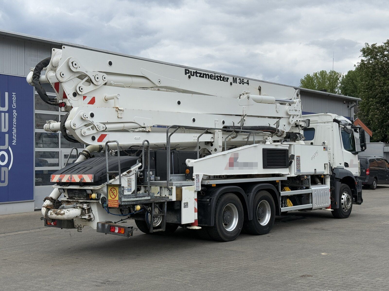 Mercedes-Benz AROCS 2840 6x4 Betonp. Putzmeister BSF36-4.16HLS - משאית משאבת בטון: תמונה 4 Mercedes-Benz AROCS 2840 6x4 Betonp. Putzmeister BSF36-4.16HLS - משאית משאבת בטון: תמונה 4