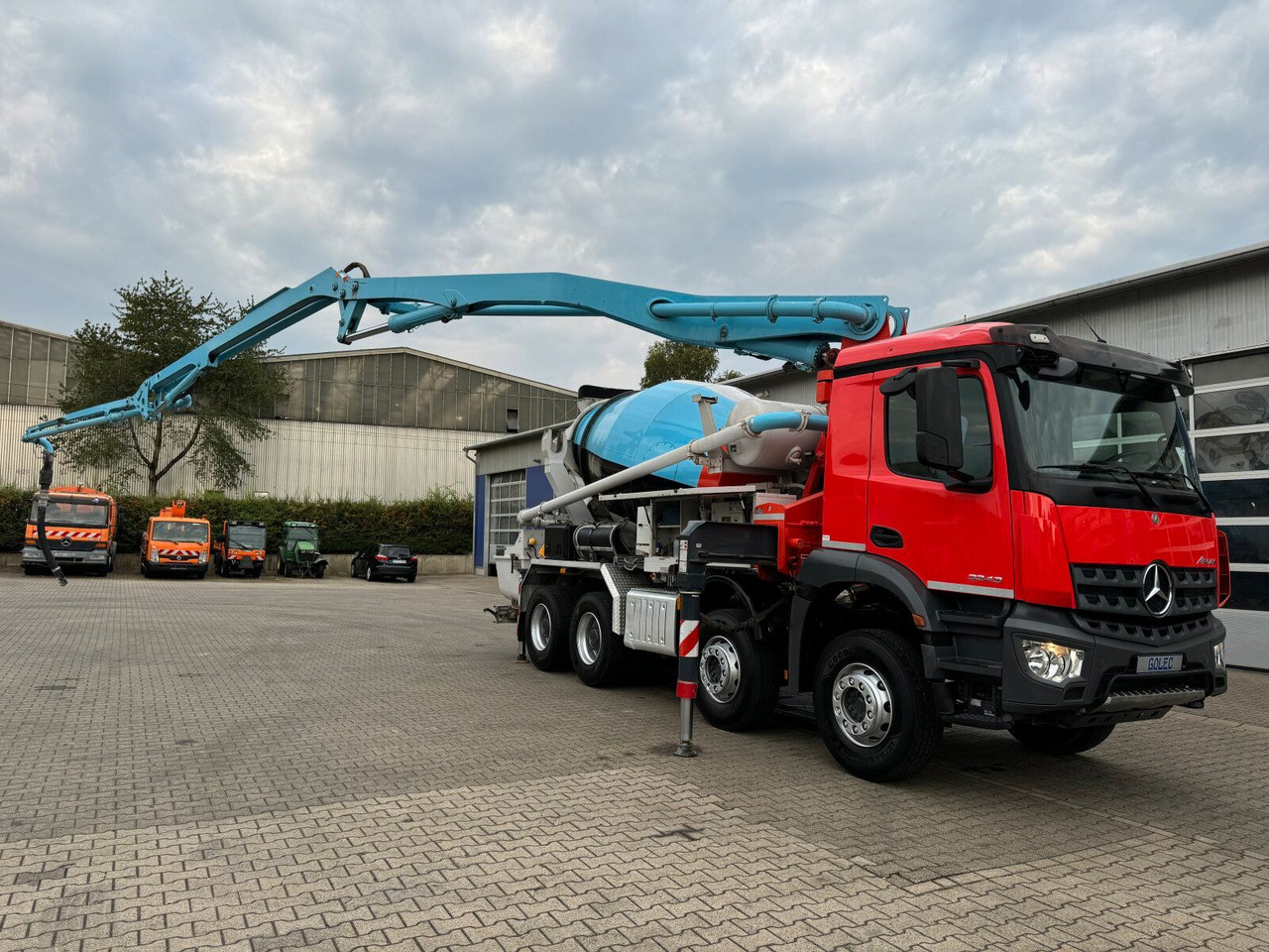 Mercedes-Benz AROCS 3243 8x4 Euro 6 Pumi Putzmeister TMM 24-3 - משאית משאבת בטון: תמונה 2 Mercedes-Benz AROCS 3243 8x4 Euro 6 Pumi Putzmeister TMM 24-3 - משאית משאבת בטון: תמונה 2