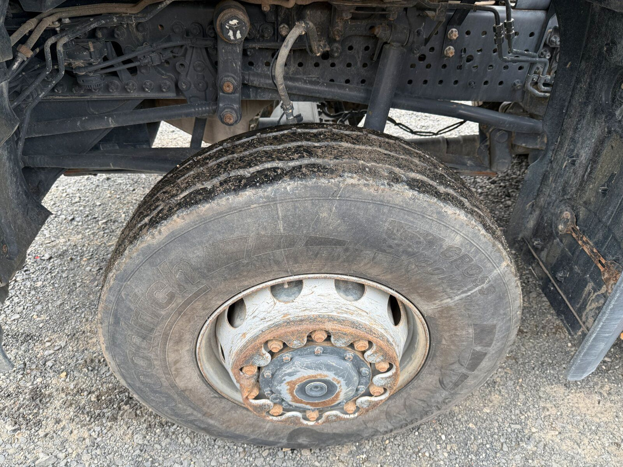 מזהיר Mercedes-Benz AROCS 4145 8x8 Meiller Muldenkipper: תמונה 17