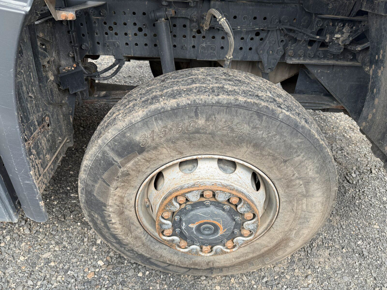 מזהיר Mercedes-Benz AROCS 4145 8x8 Meiller Muldenkipper: תמונה 24
