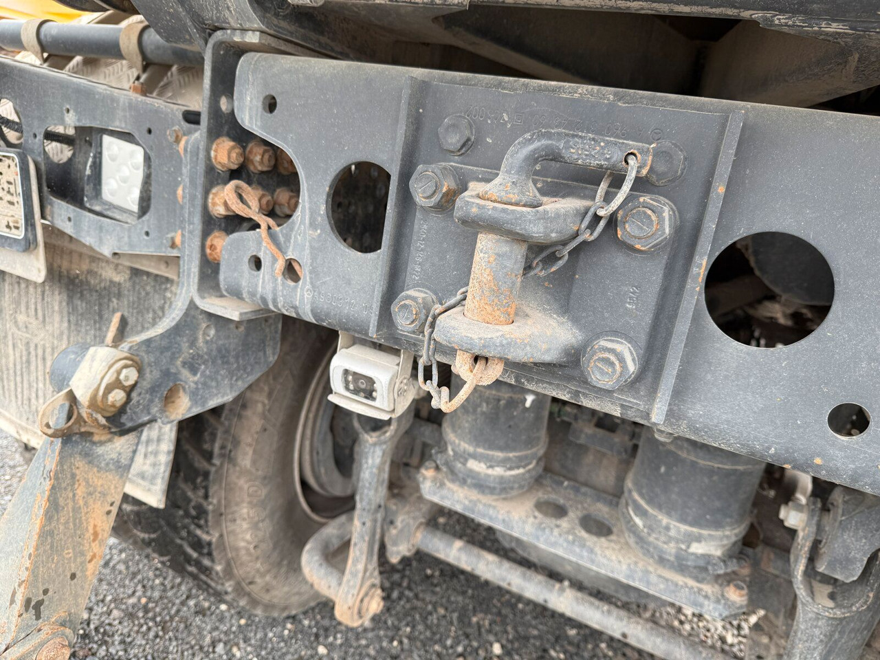 מזהיר Mercedes-Benz AROCS 4145 8x8 Meiller Muldenkipper: תמונה 16