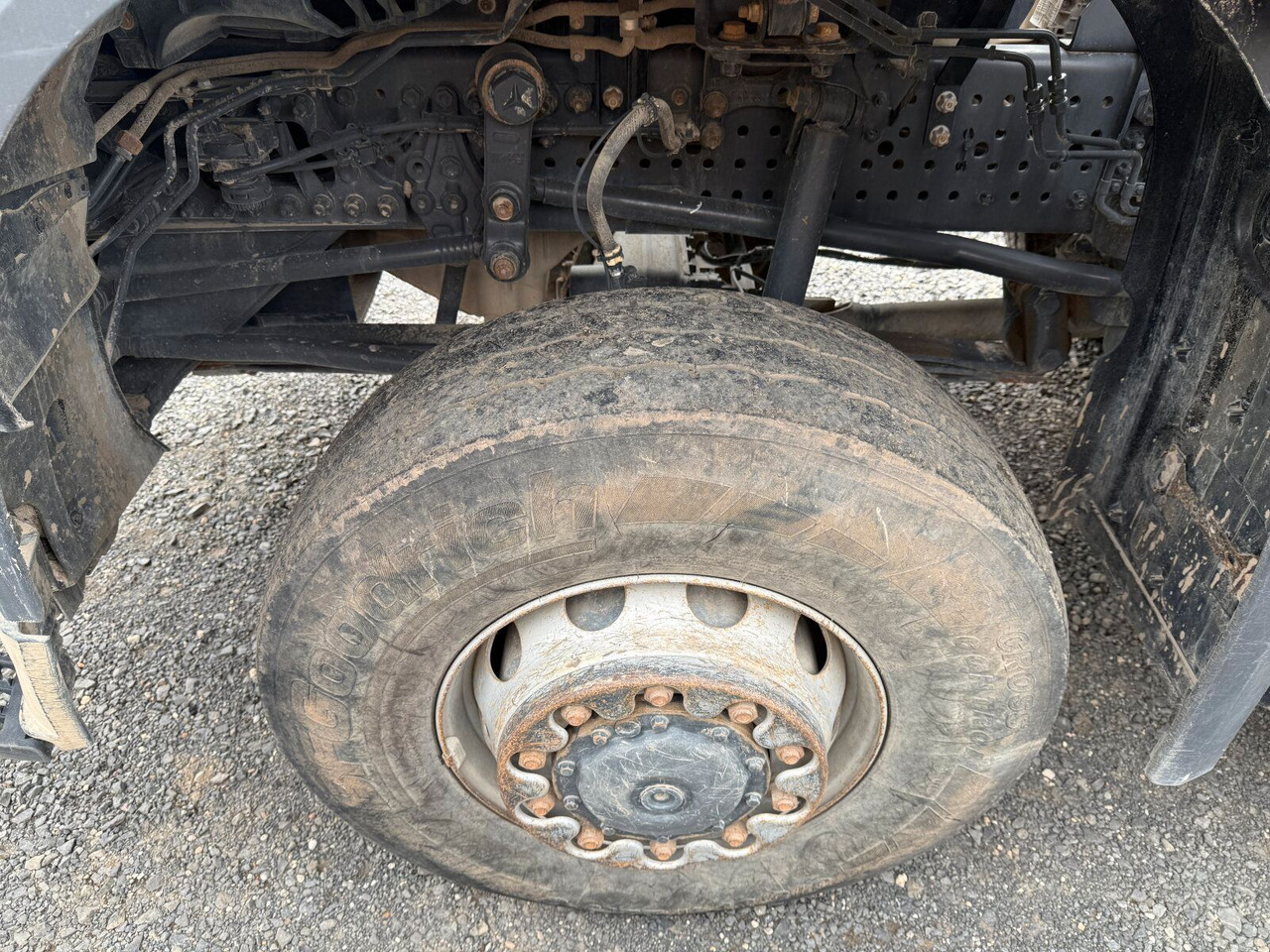 מזהיר Mercedes-Benz AROCS 4145 8x8 Meiller Muldenkipper: תמונה 17