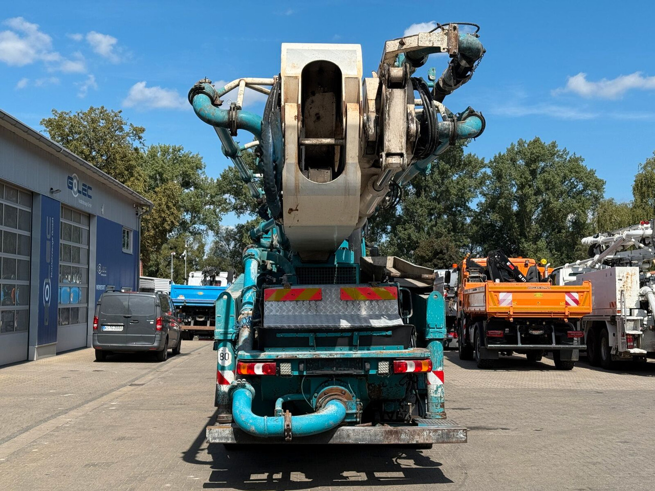 Mercedes-Benz AROCS 5051 10x6 Euro 6 Betonpumpe SERMAC 6RZ56 - משאית משאבת בטון: תמונה 4 Mercedes-Benz AROCS 5051 10x6 Euro 6 Betonpumpe SERMAC 6RZ56 - משאית משאבת בטון: תמונה 4