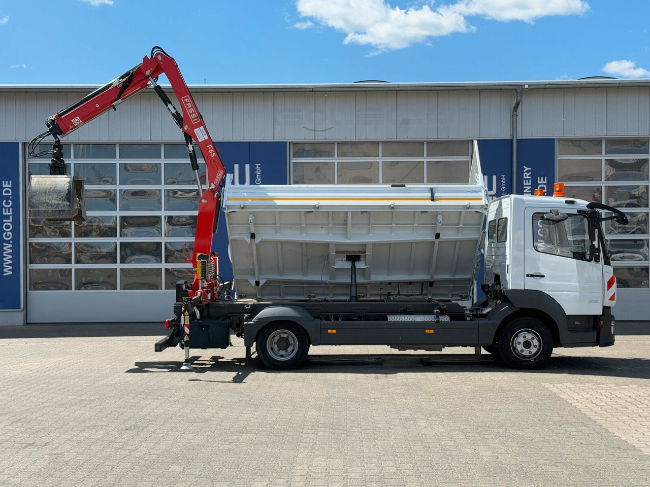 Mercedes-Benz ATEGO 818 4x2 Euro 6 Kipper Kran FASSI F65B.0.22 - כלי רכב מסחרי מזהיר: תמונה 4 Mercedes-Benz ATEGO 818 4x2 Euro 6 Kipper Kran FASSI F65B.0.22 - כלי רכב מסחרי מזהיר: תמונה 4